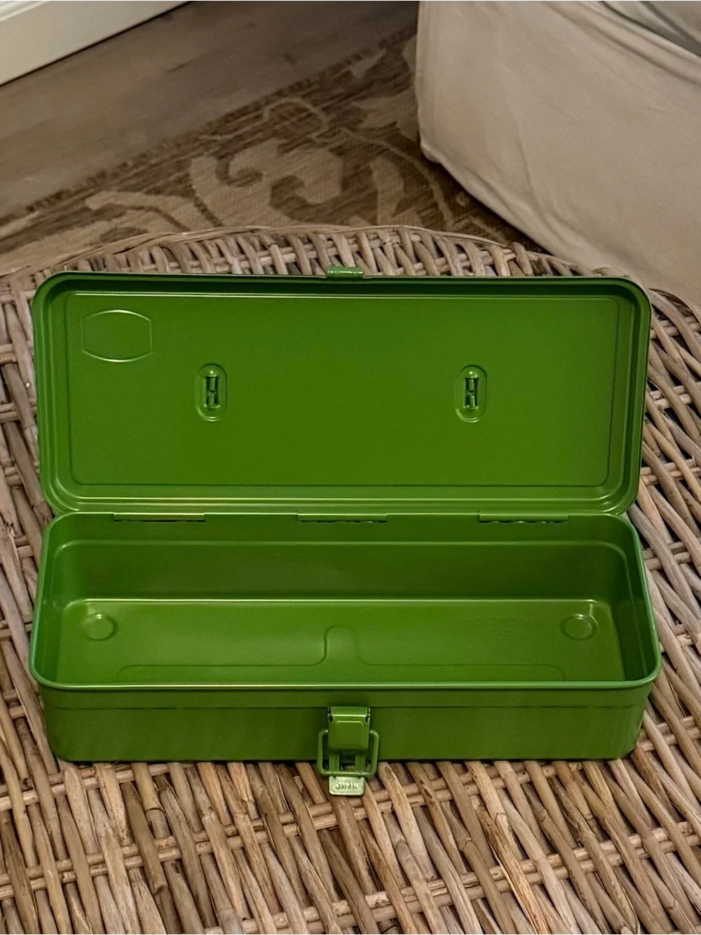 New TOYO Steel Trunk Tool Box - T-320 - Japanese Tea Green - Toyosteel